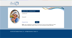 Desktop Screenshot of paradiseorders.com
